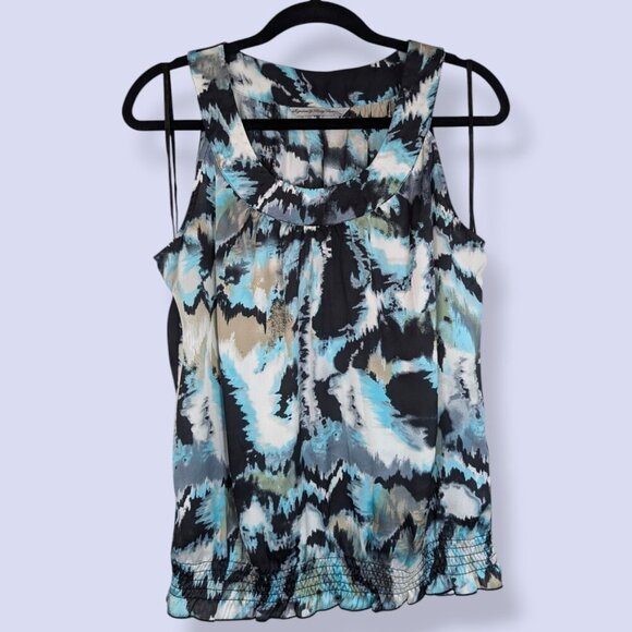 Larry Levine Sleeveless Flowy Top - Picture 4 of 7